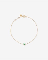 Michael Hill - Emerald Trio Bracelet in 10kt Yellow Gold