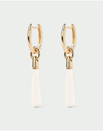 PDPAOLA - Rock Crystal Large Jupiter Earrings