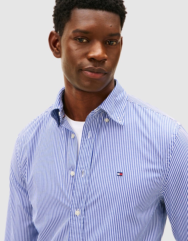 Tommy Hilfiger - TH Flex Regular Fit Stripe Shirt