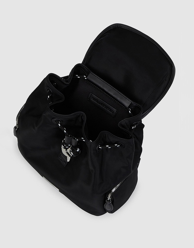 Karl Lagerfeld - Ikon Nylon Small Flap Backpack