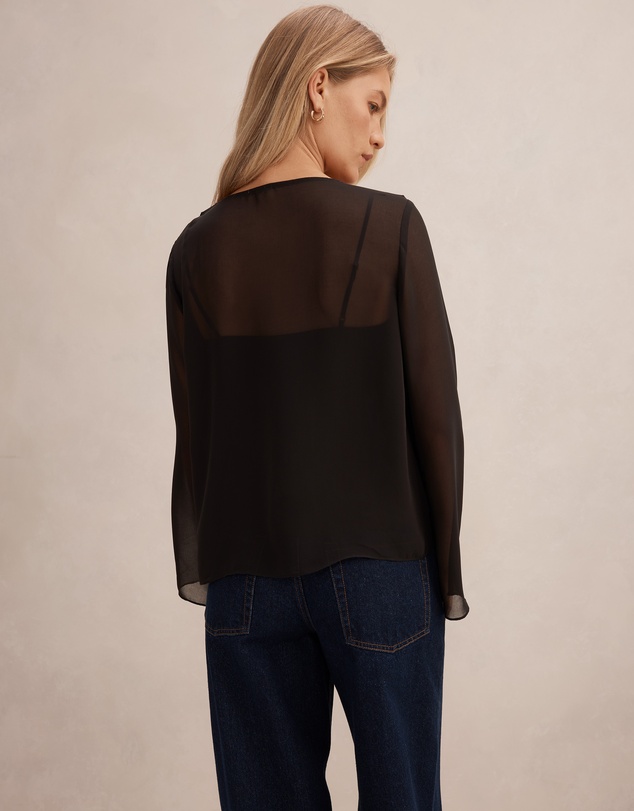 Forever New - Lottie Layered Long Sleeves Top