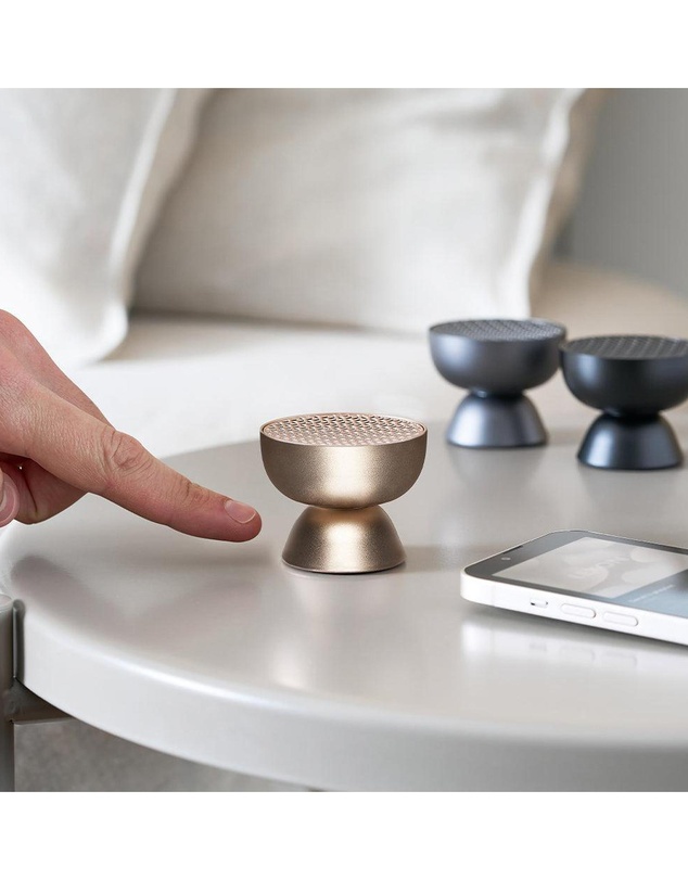 Lexon - Lexon Tamo Infinitely Pairable Bluetooth Speaker - Gold