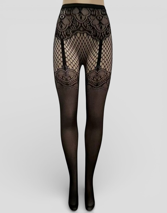 High Heel Jungle - Suspend Reality Mesh Tights
