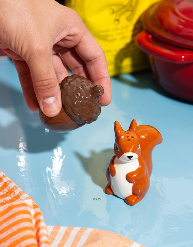 DOIY - Forest Salt & Pepper Squirrel