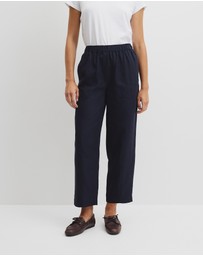 Country Road - Organically Grown Linen Tapered Jogger