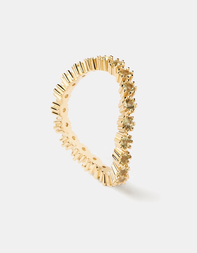 PDPAOLA - Green Tide Gold Ring