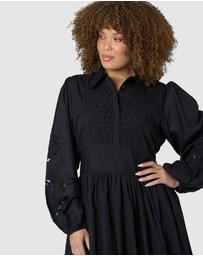 Sunday In The City - Vivian Broderie Mini Dress