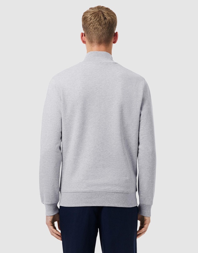 Lacoste - High Neck Zipped Fleece Sweatshirt