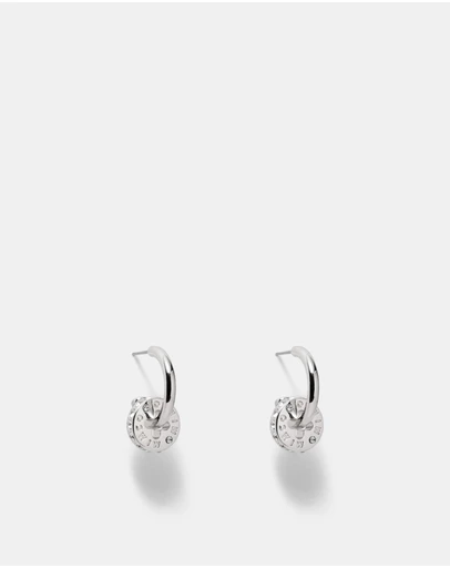 MIMCO - Signatura Charm Hoop Earrings