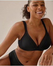 Naturana - Wednesday Jacquard Wireless T-Shirt Bra with Padded Straps