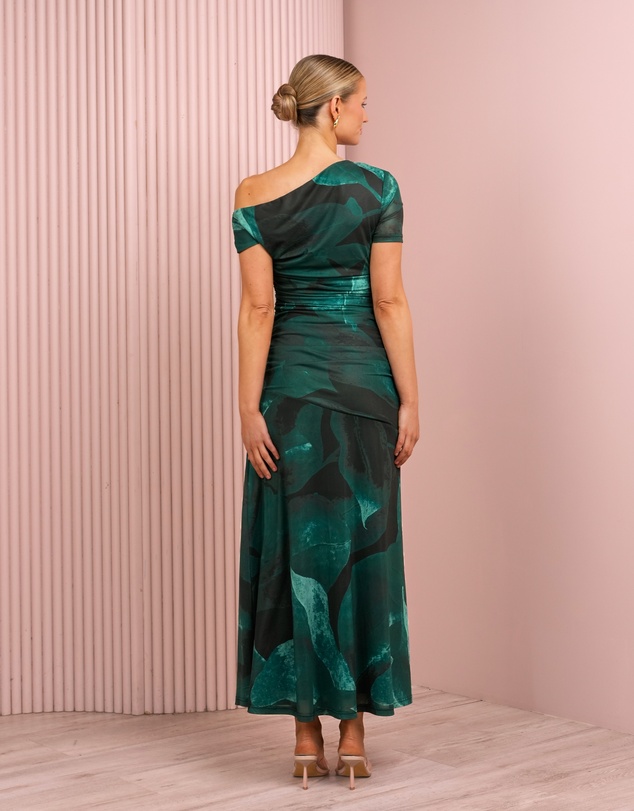 Azzurielle - Parvin One Shoulder Maxi Dress