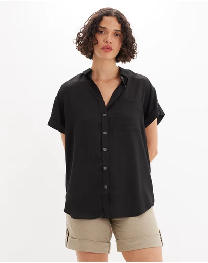 Amelius - Muriel Buttond Short Sleeve Shirt