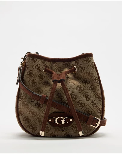 GUESS - Samantha Mini Drawstring Bucket Bag