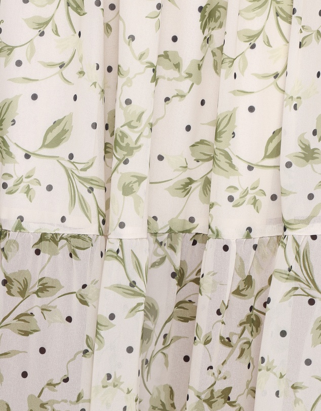 Petal & Pup - Vanessa Maxi Skirt Set - Green Leaf