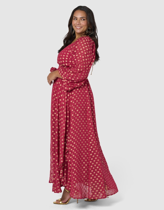 The Poetic Gypsy - Mystic Moonlight Maxi Dress