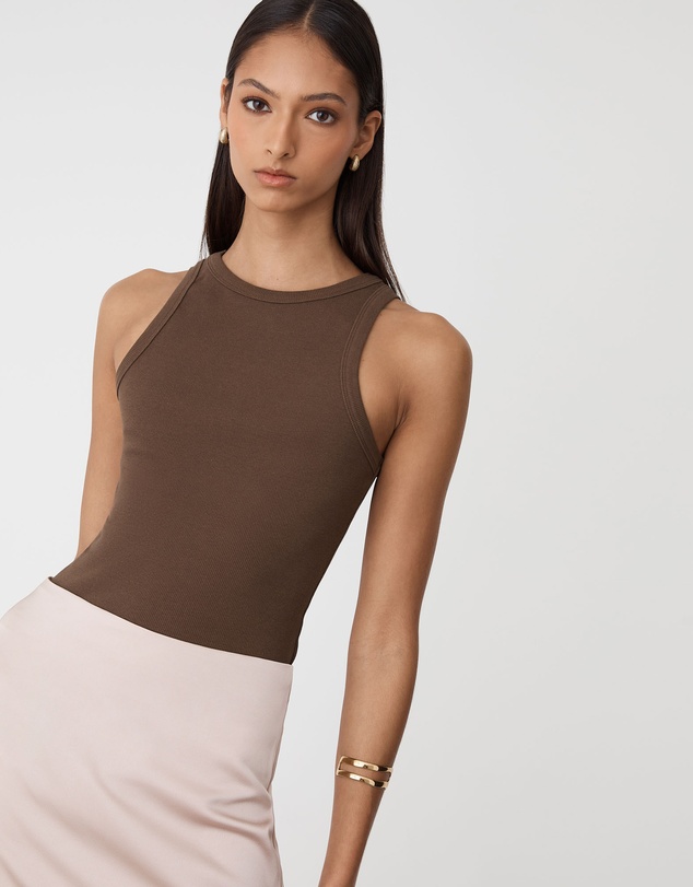Forcast - Devon Cotton Singlet