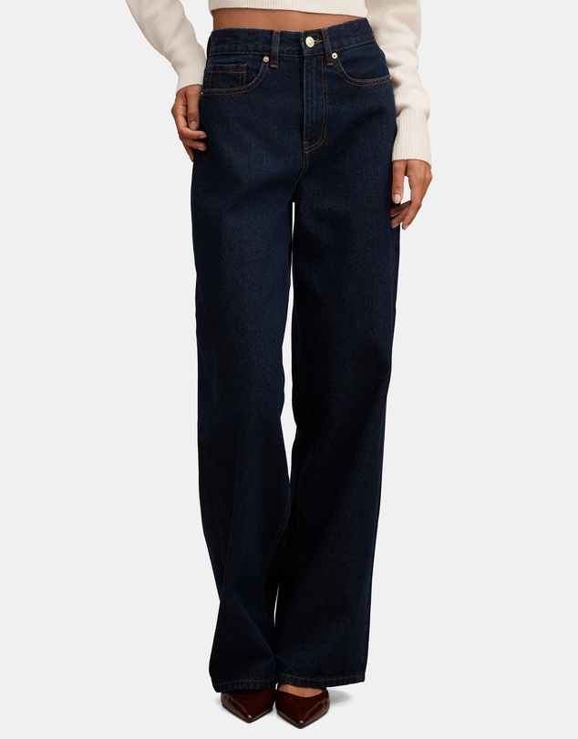 Forever New - Gia High Rise Wide Leg Jeans