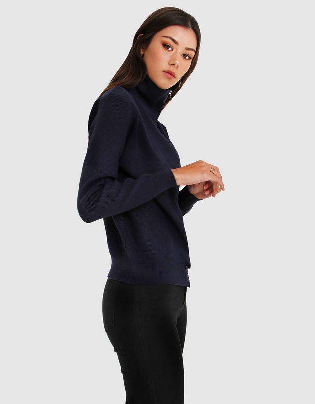 Belle & Bloom - Brother’s Zip Front Jumper