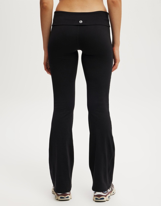 Cotton On Body Active - Ultra Soft Roll Over Flare Tights