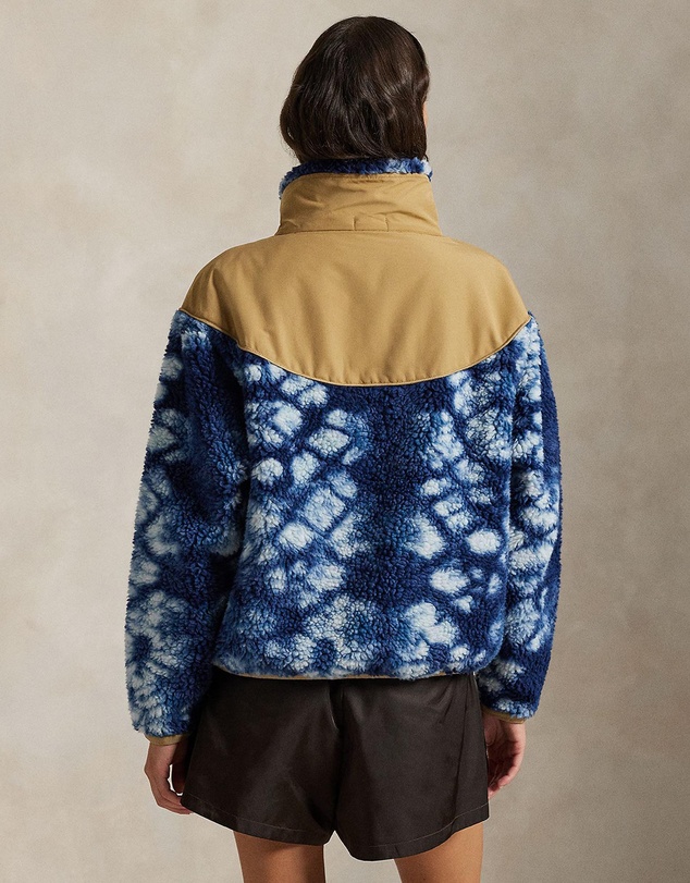 Polo Ralph Lauren - Tie-Dye Hybrid Fleece-Ripstop Jacket - The ICONIC Exclusive
