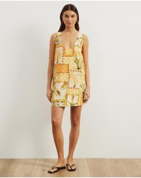 Atmos&Here - Luna Linen Blend Mini Dress