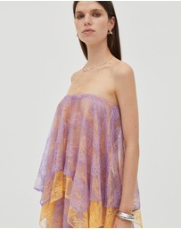Third Form - Reflect Strapless Top