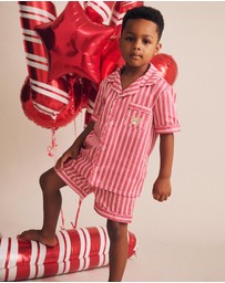 Huxbaby - Christmas Tis The Season Candy Cane Pyjamas - Babies-Kids