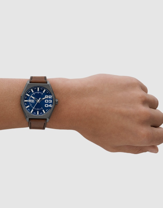 Diesel - Scraper Brown Analogue Watch