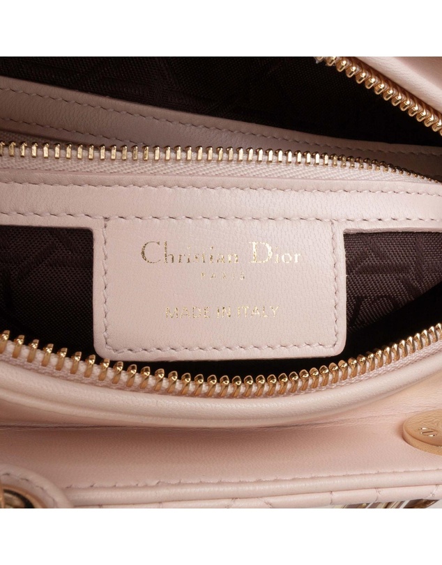 Pre-Loved by Azura Reborn - Pre-Loved Large Lambskin Cannage Lady Dior