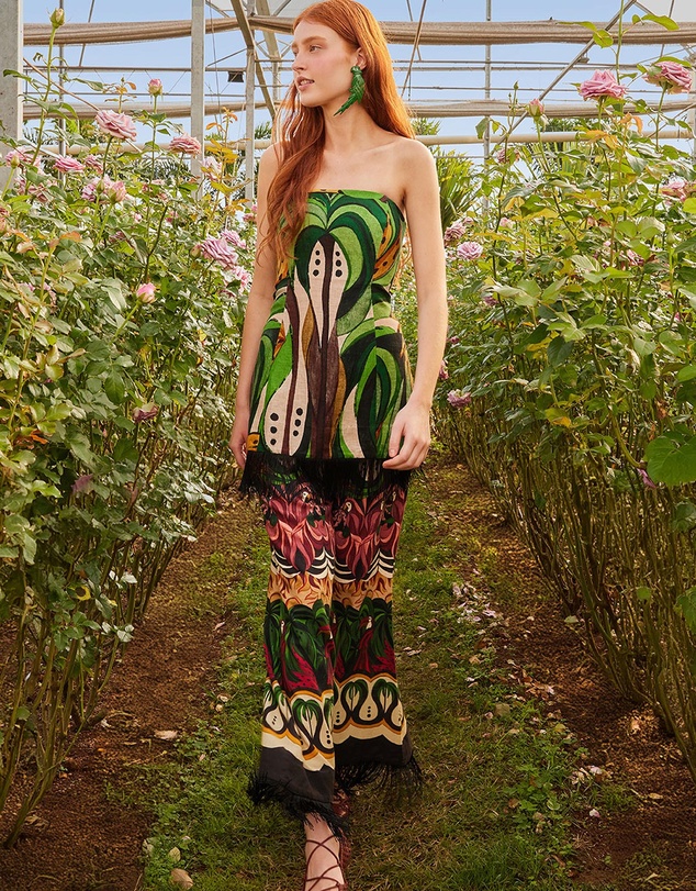 Farm Rio - Fringe Top