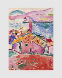 Inka Arthouse - View of Collioure by Henri Matisse Art Print