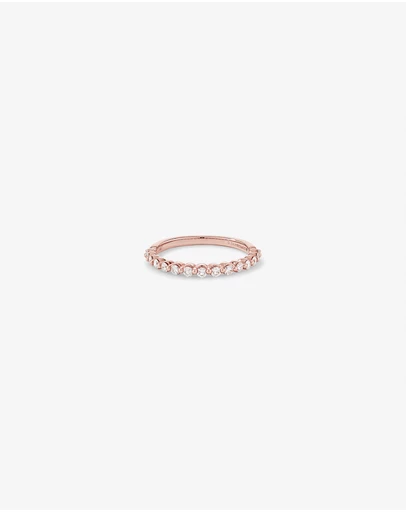 Michael Hill - Wedding Ring with 0.34 Carat TW of Diamonds in 14kt Rose Gold