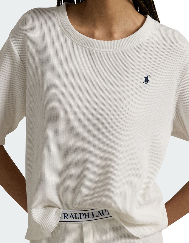 Polo Ralph Lauren - Club Waffle Short Sleeve Cotton Pyjama Set
