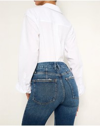 Good American - Good Icon Straight Jeans