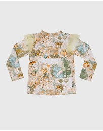 Aqua Blu Kids - Mosaic Long Sleeve Rash Vest - Babies