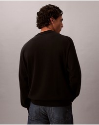 Calvin Klein Jeans - Relaxed Cotton Monogram Jumper