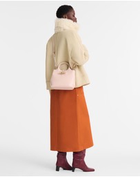 Longchamp - Le Roseau Leather Handbag Sm
