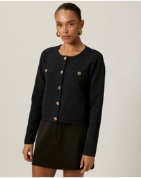 Tussah - Lisa Cropped Knit Jacket
