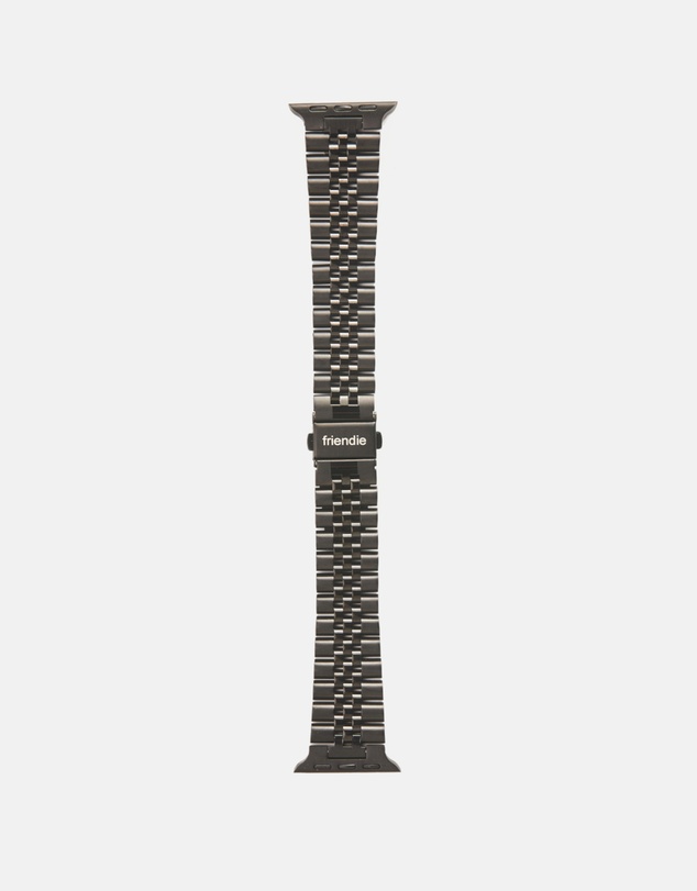 Friendie - Stainless Steel Link Bracelet Band - The Perth - Apple Watch Compatible