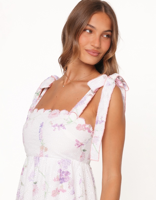 Petal & Pup - Aurelia Maxi Dress - Purple Floral