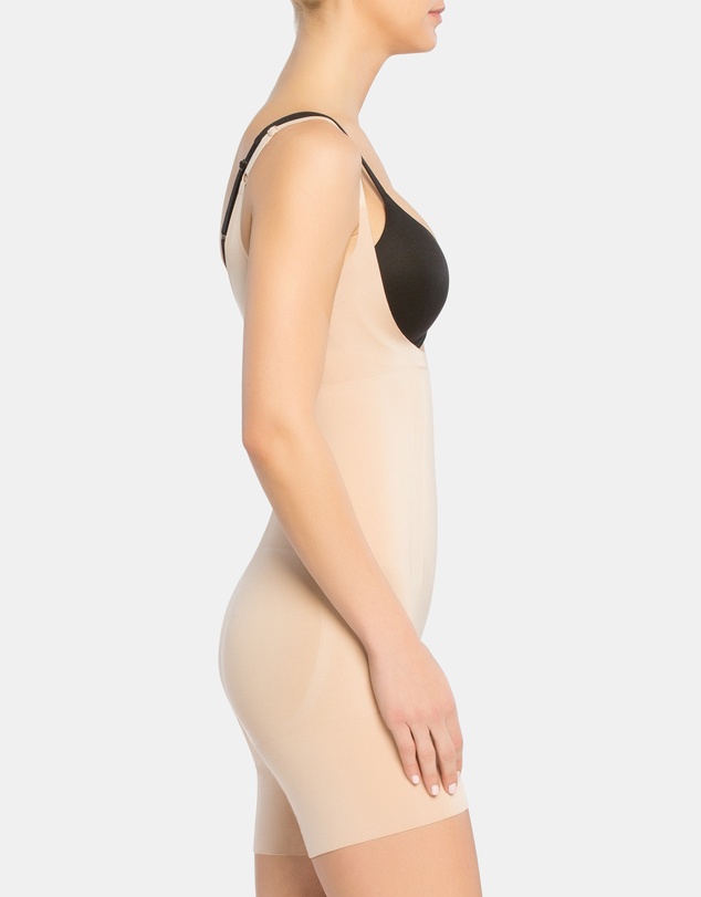 Spanx - SPANXsculpt™ OnCore Open-Bust Mid-Thigh Bodysuit