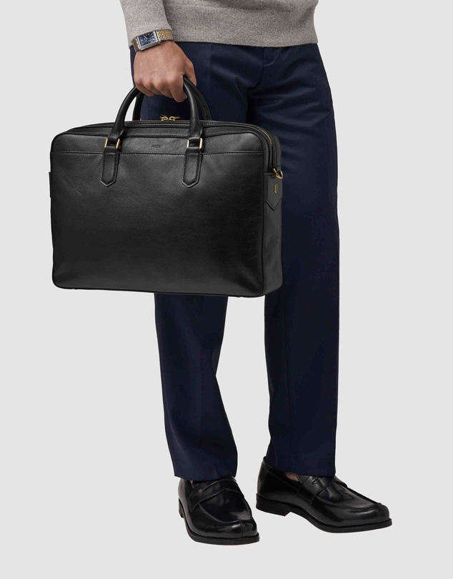 Fossil - Asher Black Laptop Bags