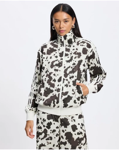 adidas Originals - Satin Cow Print Tracktop