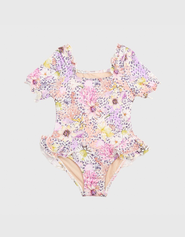 Aqua Blu Kids - Daisy Short Sleeve One Piece - Kids