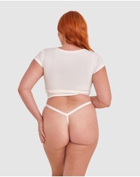 Bras N Things - Susannah String - Ivory