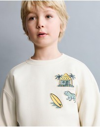 M.N.G - Msticker Sweatshirt - Babies-Kids