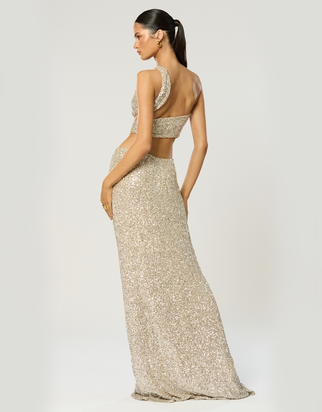 Winona - Sterling Sash Dress 