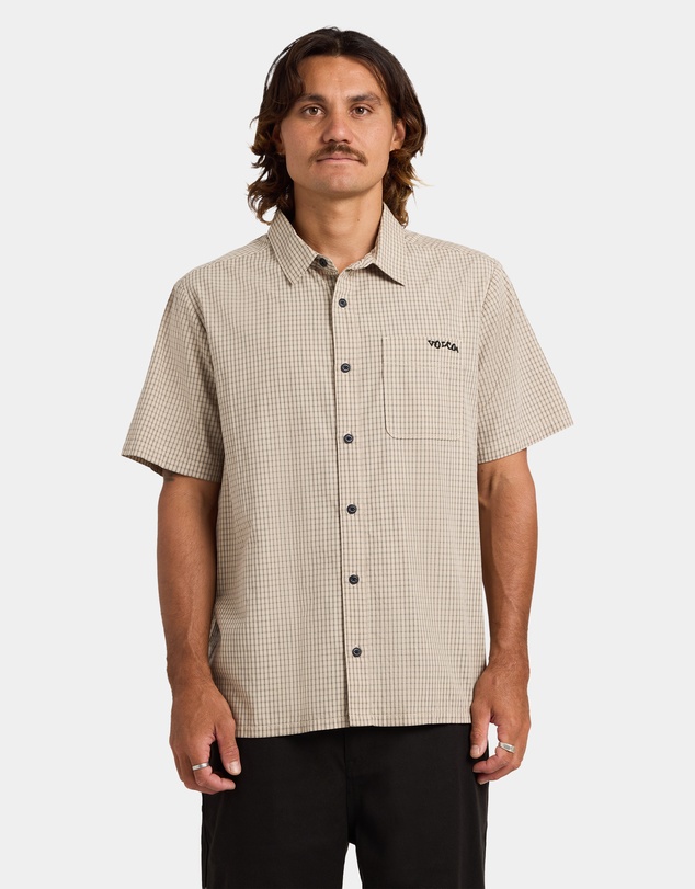 Volcom - Mens Temper Short Sleeve Shirt