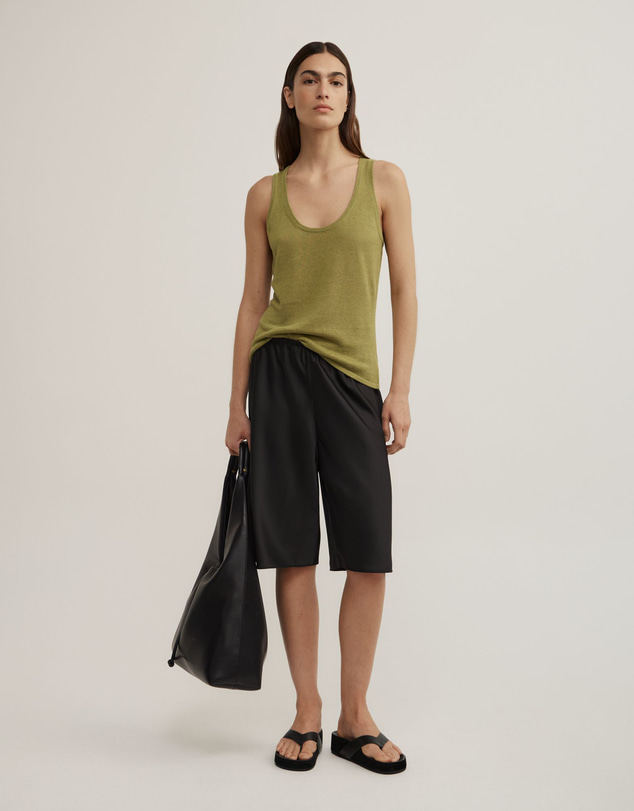 Witchery - Linen Scoop Knit Tank