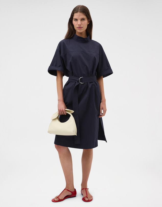 Oroton - Mock Neck Popover Dress